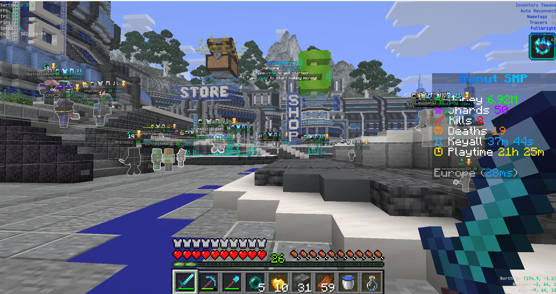 Serton: Minecraft: Lifetime 26.1