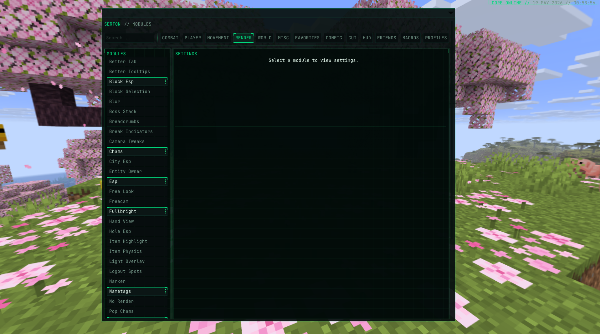 Serton: Minecraft: Lifetime 26.1