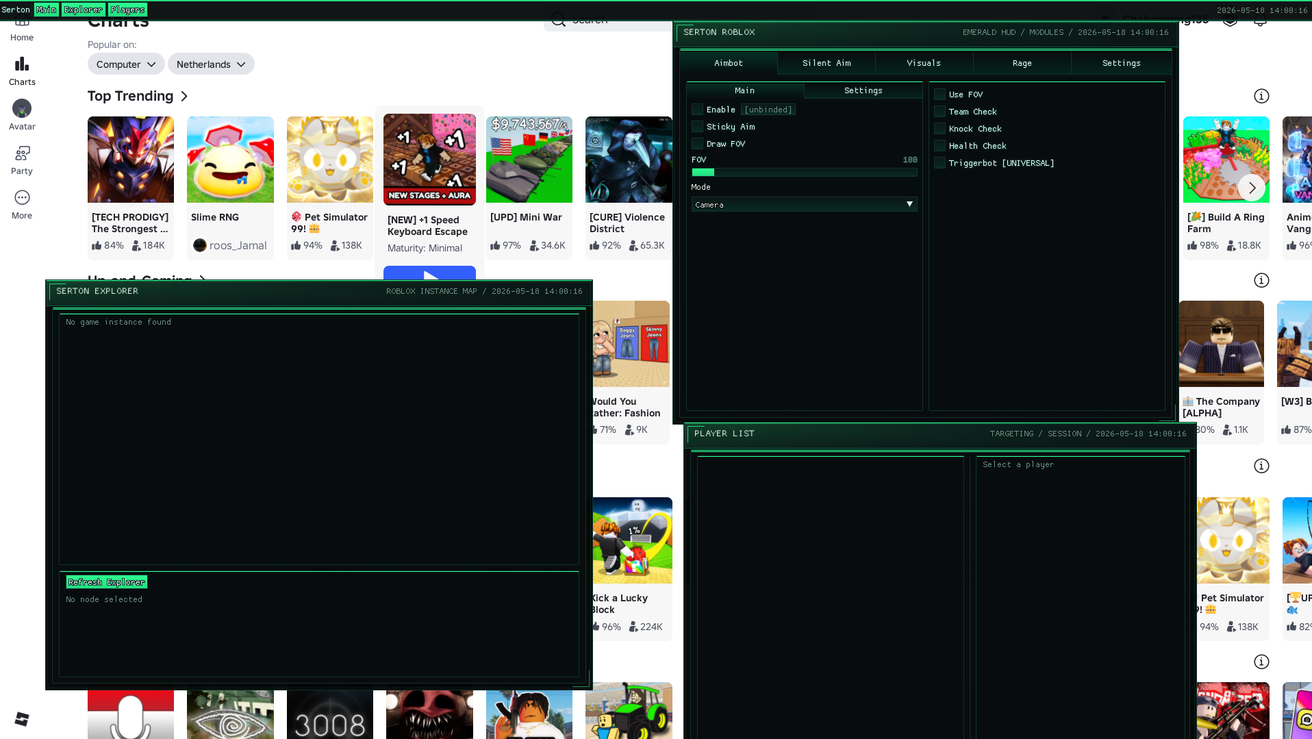 Serton: Roblox External: Lifetime